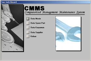 Computerized Maintenance Management System
